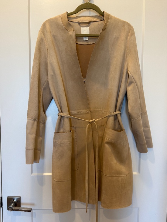 H&M Jackets & Blazers - Faux Suede Coat
